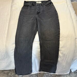 Abercrombie the 90s straight ultra high rise